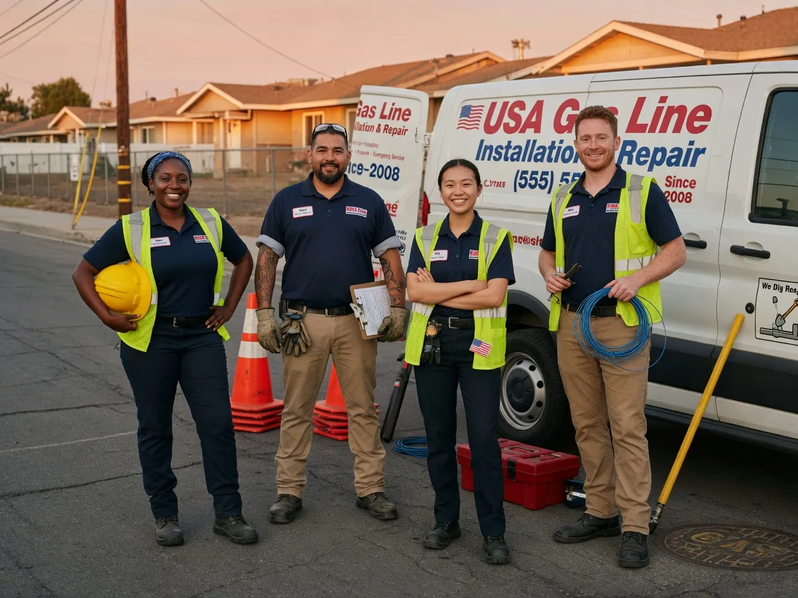 Gas Line Installation company in Farragut, IA