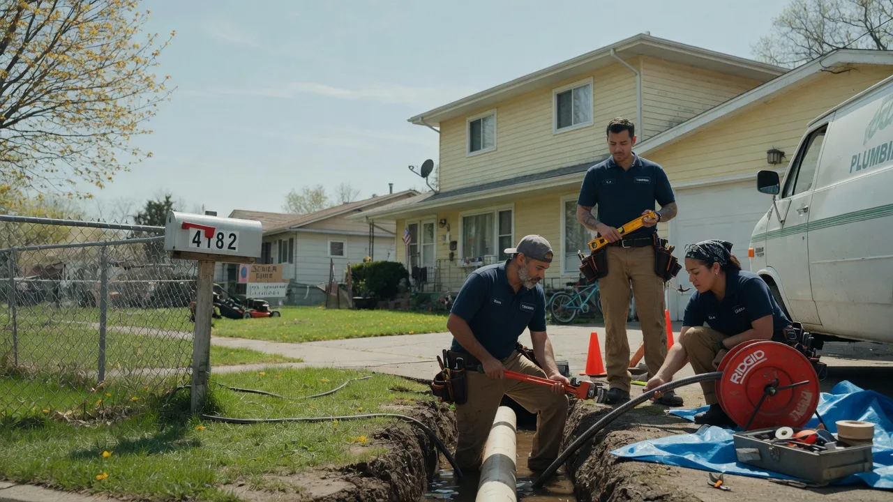 Gas Line Repair in Farragut, IA near me